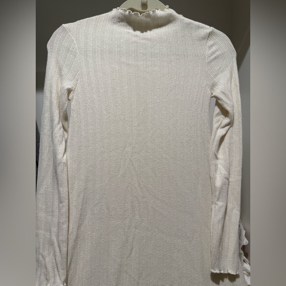 Mango Cream knit midi Dress - Picture 10 of 11